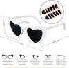 Bachelorette Party Sunglasses Wedding Bridal Shower Decor Hen  Supplies Bride To Be Bridesmaid Gift Heart Shaped Glasses
