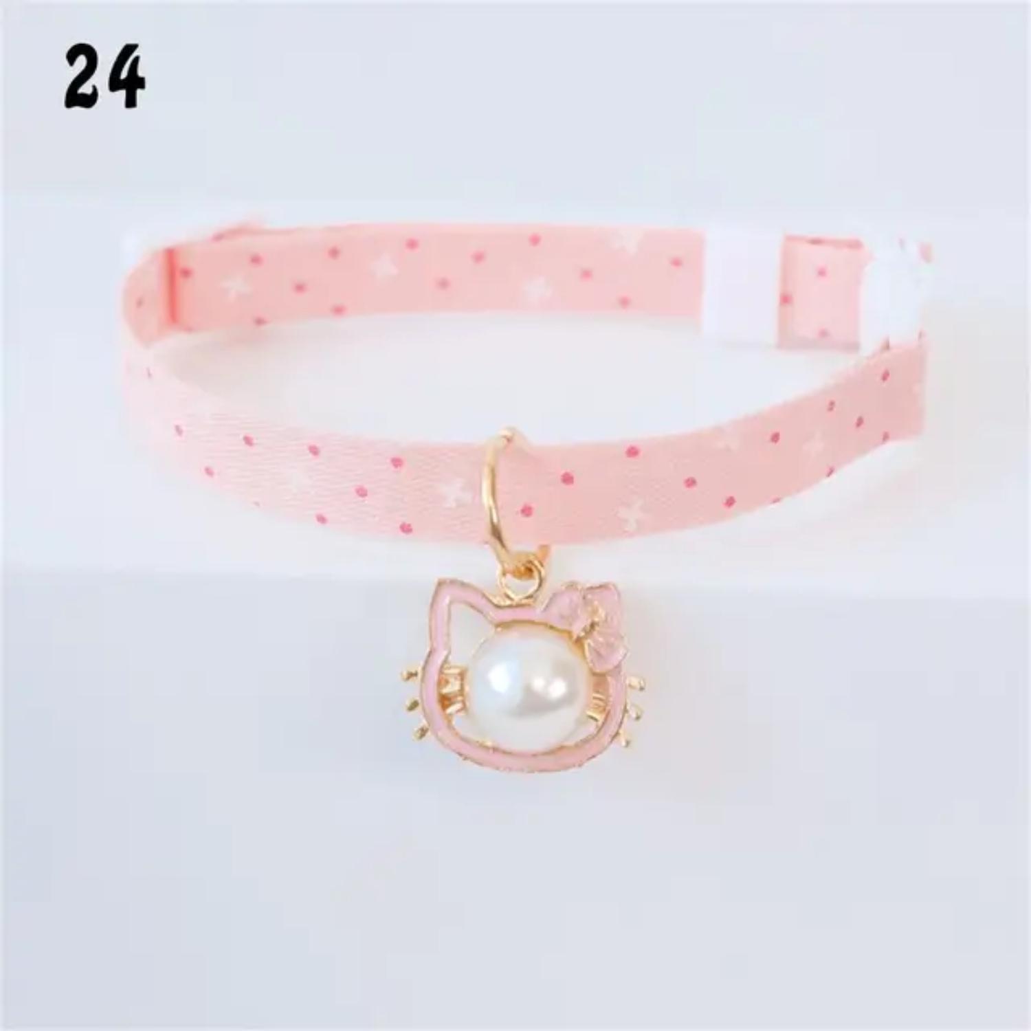 

Новый высококачественный, стильный и прочный регулируемый ошейник для котят с очаровательной милой подвеской - идеальный зоотовар для кошек и щенков