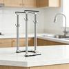 Rustproof Kitchen Sink Support System with 41cm to 71cm Height Adjustment Ranges Strong Metal Sink Stabilizer for Home