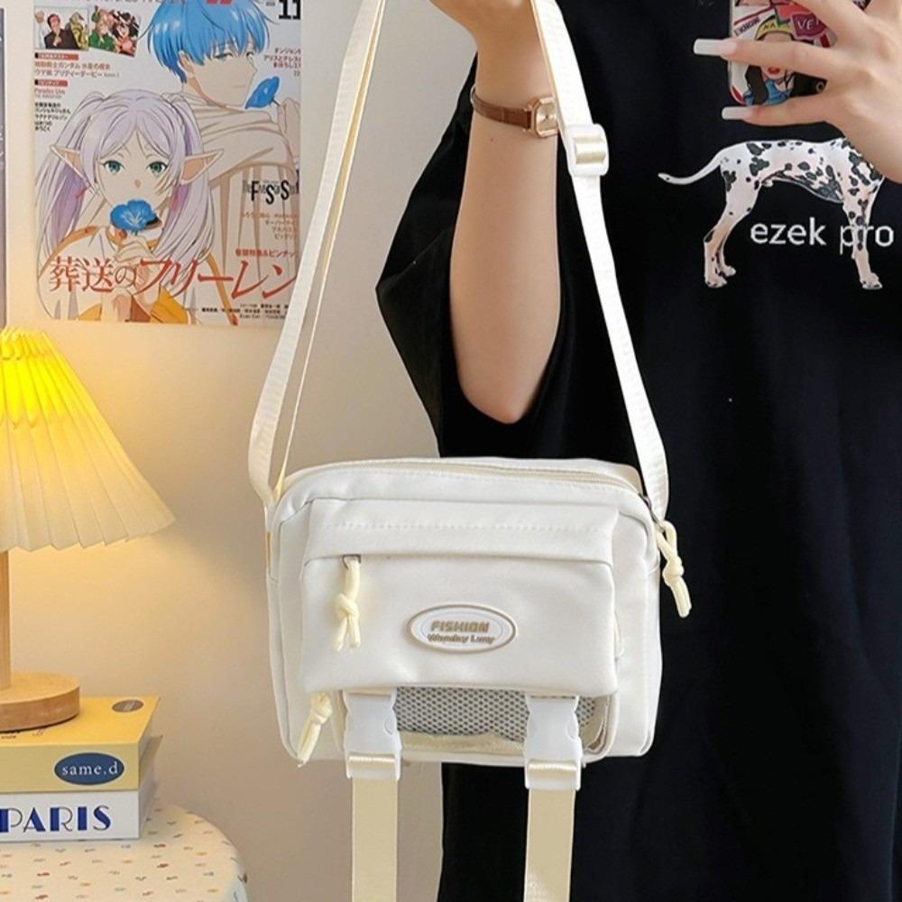 Japanese Transparent Itabag Harajuku Crossbody Bag Casual JK Shoulder Bag  Travel