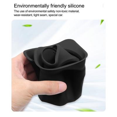 Heat Resistant Soft Silicone Cup Holder Tray Accessory Fittings Suitable for Car Center Console Nonslip Drink Organizers