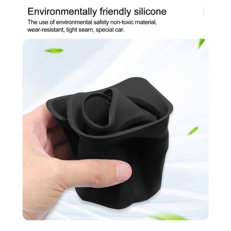 Odorless Flexible Car Cup Insert Drink Organizers Suitable For Vehicle Interior Upgraded Waterproof Antispill Accessory