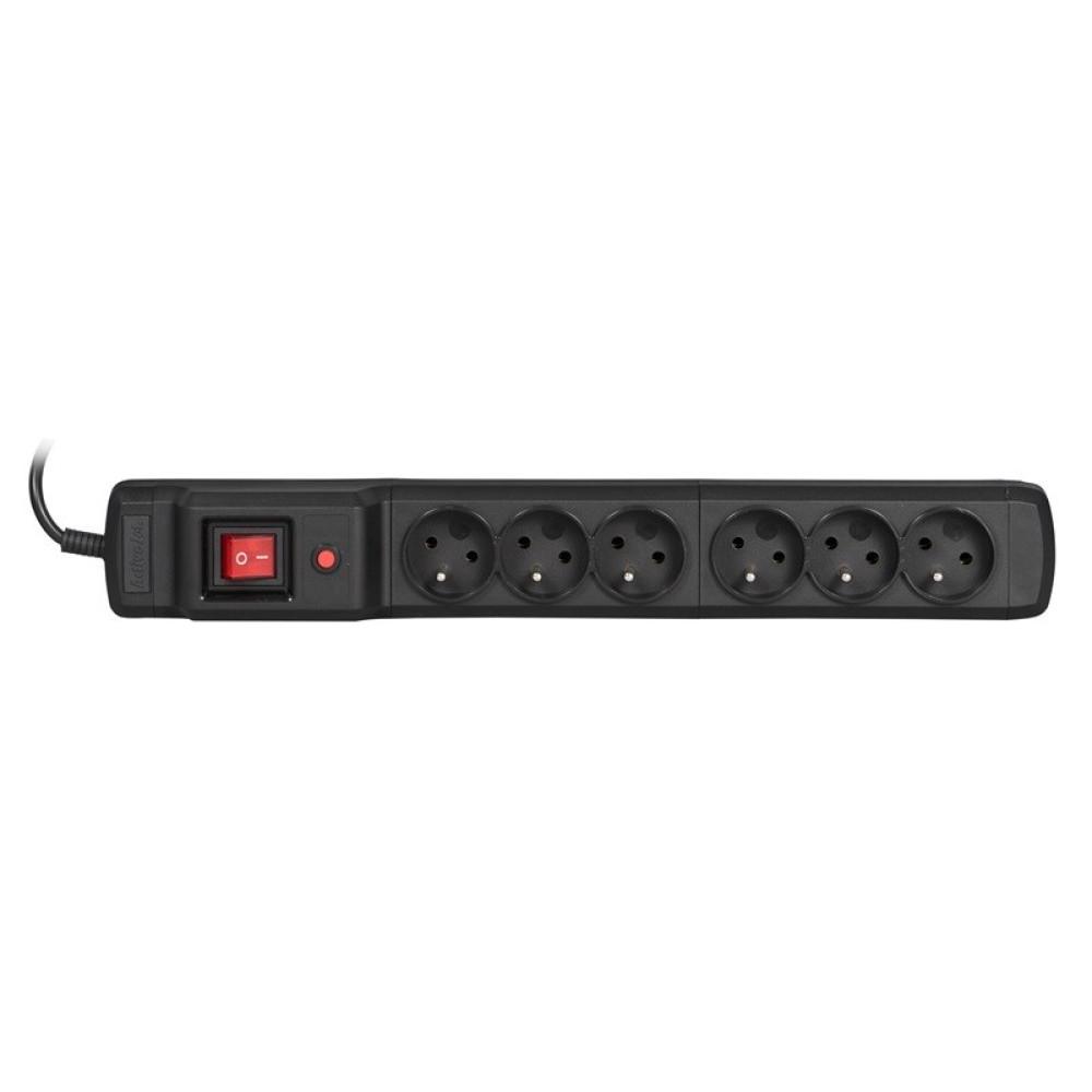 ACJ SURGE PROTECTOR COMBO 6Gn 10m BLACK