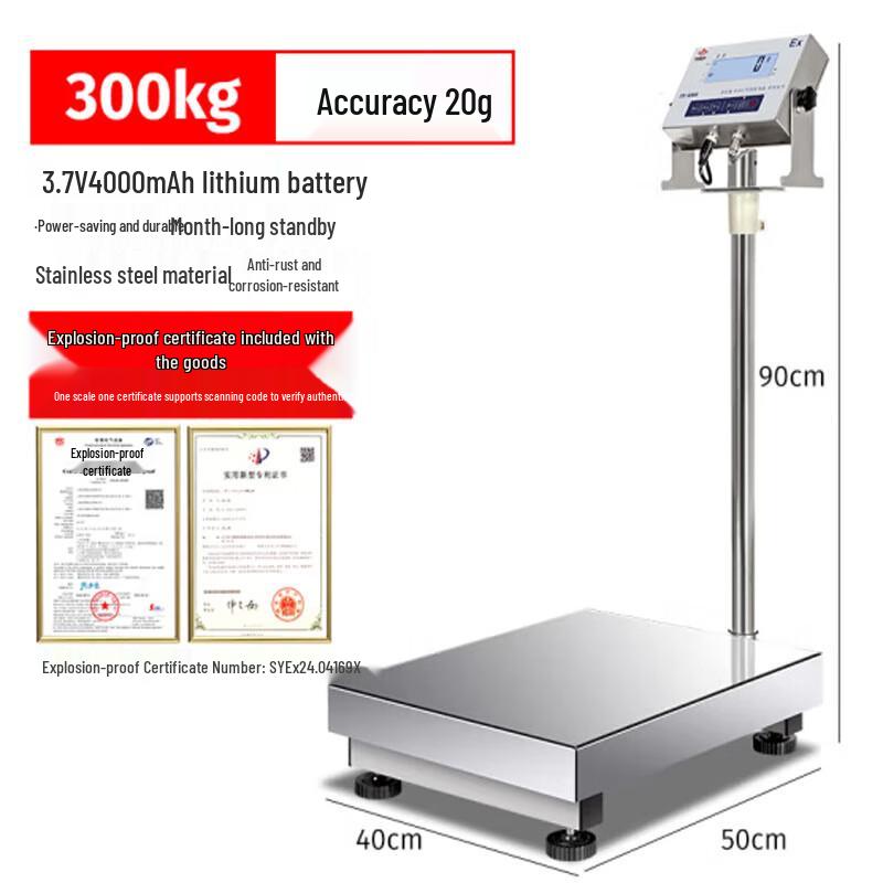 

HC Explosion-Proof 304 Stainless Steel Industrial Scale