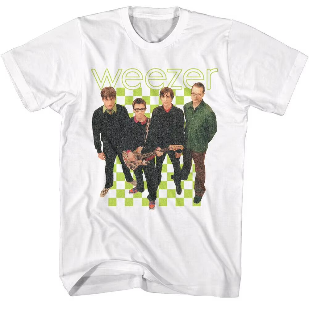 Weezer Band Cotton T Shirt Vintage Unisex Unisex Hip Hop Tee Fashion Short Sleeve Tshirt Oversized Unisex T-shirts Streetwear Tops Clothing