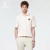 HAZZYS Men's PHIZ Series Surf Dog Embroidered Short-Sleeve Polo Shirt