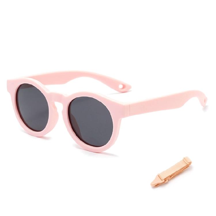 Lightweight Silicone Frame Toddler Sunglasses Foldable Design UV400 Sun Glasses Eyewear For Outdoor Travel