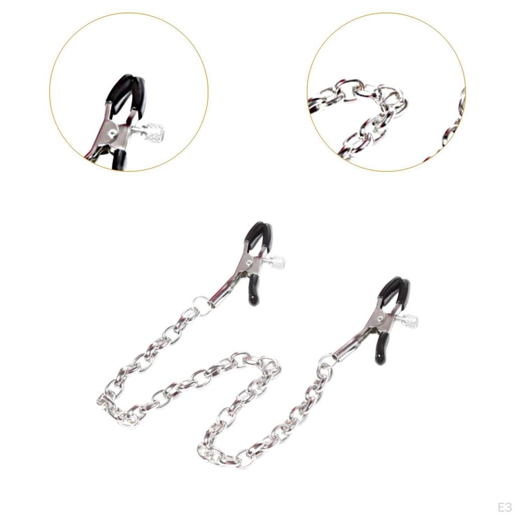 Nipple Clips Non Piercing Rings Body Jewelry for Women Clamps
