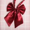 Jk Japanese Plaid Korean Version Of Collar Flower Graduate Female Collar Flower College Wind Streamer Jk Bow Shirt Accessories Sailor Suit