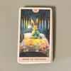 10.3*6cm Rabbit Tarot Deck 78 Watercolor Cards Cute Divination Cards Rider Waite Style