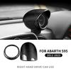 For Abarth 595 695 2012 2013 2014 2015 2016 2017 2018 2019 2020 2021 2022 2023 Real Hard Carbon Fiber RHD Trim Cover Car Sticker