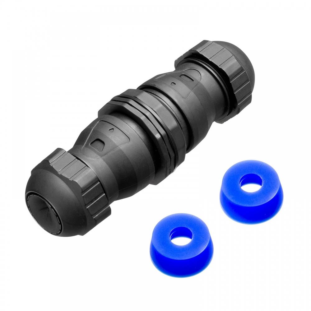 Sanwa Supply Outdoor RJ-45 Relay Adapter (Category 6A STP) ADT-EX-6ASTPWP