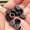 BFN1 Tire Valve Dust Caps Stem Covers Plastic Car Wheel Tire Valve Tyre Stem Air Caps Auto Bike Bicycle Truck Motorcycle Accessories