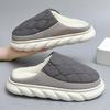 Winter 2023 Women's Plush Cotton Slippers: Cozy Velvet-Lined, Thick-Soled Comfort for Indoors