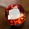 Natural Orange Sapphire Loose Gemstone 8.15 Ct Square Cut September Birthstone for Gem Collections