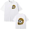 2026 Men Cotton Fashion Short Sleeve Mens Tshirt Gothic Harajuku Biker Skull Graphic Tee Tops Dark Punk Skulls Retro TShirt