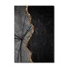 Modern Abstract Golden Black Canvas Painting Wood Texture Nordic Posters and Prints Wall Art Pictures for Living Room Home Decor