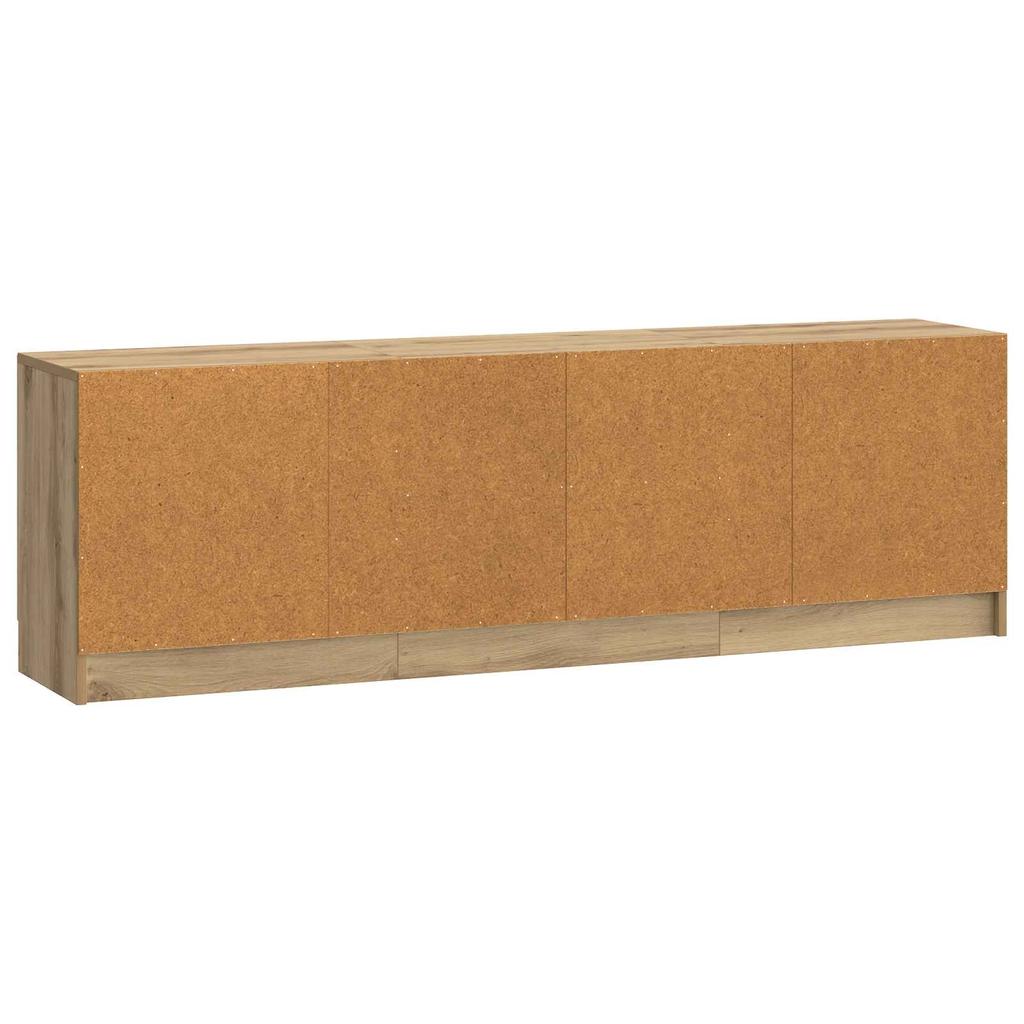 TV Stand Artisan Oak Finish 150 x 31 x 47 cm Particleboard