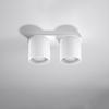 Orbis 2 white ceiling lamp