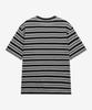 MINDBRIDGE 100% Cotton Multi-Stripe Oversized Short Sleeve T-Shirt - 2 Colors