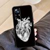 Human Heart Anatomy For Xiaomi POCO C65 F5 X5 X4 X3 Pro F3 F4 M5s Mi 14 13 Pro 11T 12T 13T 12 Lite Phone Case