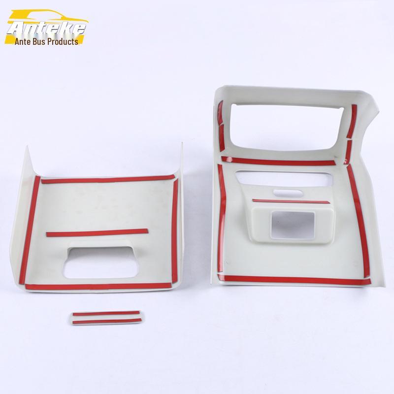 19 XT6 Rear Air Outlet Decorative Frame & Anti-Kick Panel Sticker for Air Conditioning