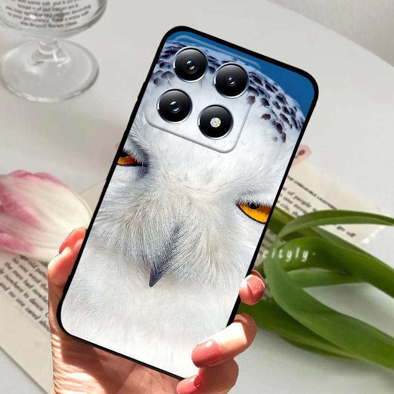 Чохли Для Xiaomi 14T Захисний Бампер Mi 14T Силіконовий М'який TPU Матовий Чохол Для Телефона Для Xiaomi 14T Pro 5G Милий Мультяшний Coque Funda Capa