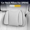For XPENG Car Headrest Pillow Lumbar Support Nappa Leather Breathable Fit P7 P7+ G6 G7 G9 X9 L03 MONA Car Interior Accessories