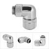 90° Right Angle Water Cooling Fitting G1/4 Thread Elbow Adapter Thin Tube Elbow CPU Air Cooler