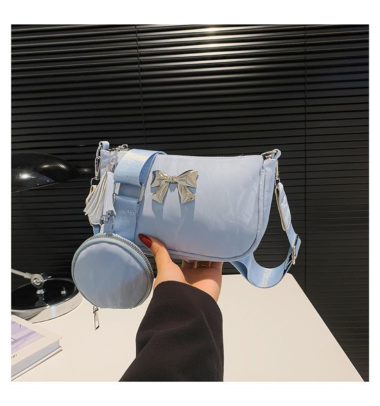 

Жіноча сумка під пахвами 2024 новий новий висококласний відчуття іноземного стилю жіноча сумка через плече Популярна літня універсальна сумка Інтернет-знаменитостей синій