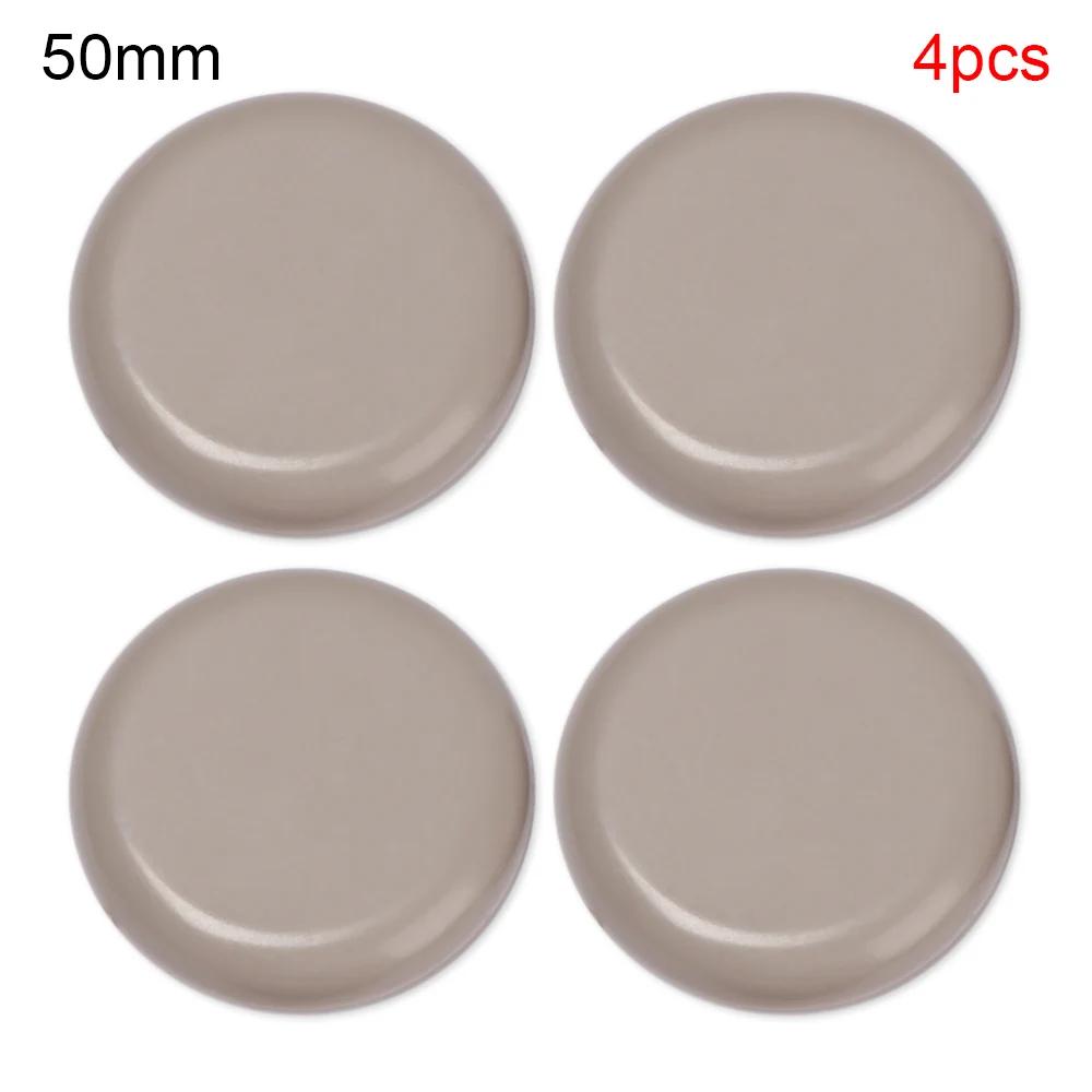 4Pcs Self-Adhesive Furniture Moving Slide Pad Round Square Wear-resisting Anti Noisy Chair Leg Slider Pads Floor Protector