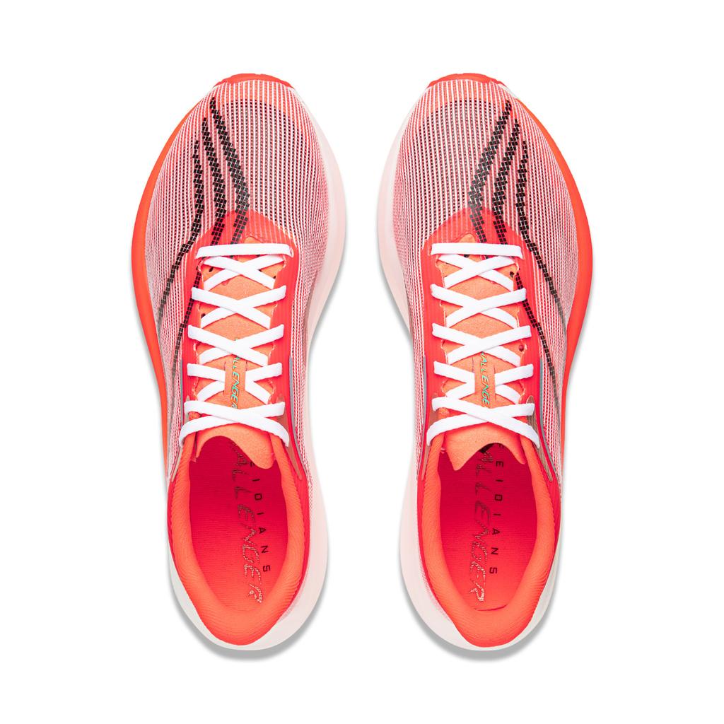 New LiNing Feidian 5 Challenger Low Top Carbon Plate Running Shoes Men's Red ARMV001-7