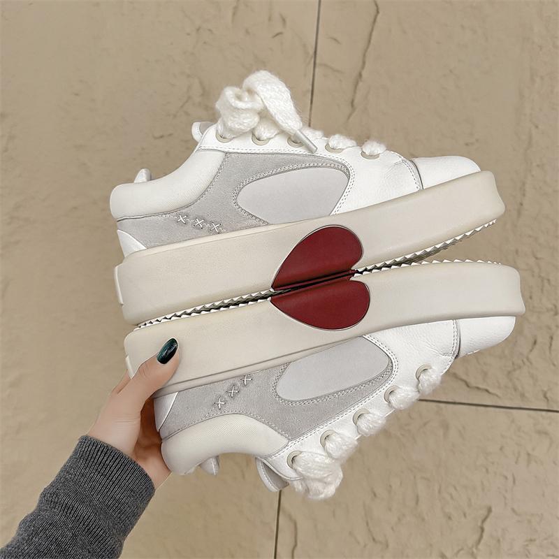 Love thick-soled new summer height-increasing casual sports board shoes soft-soled bread shoes 39