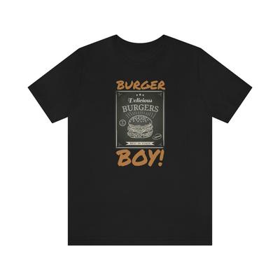 Tee Burger Boy! Burger House Poster On Chalkboard Unisex T-Shirt