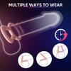 3 Piece Silicone Penis Ring Set for Firmer, Thicker Erections and Easy Adjustment Adult Sex Toys