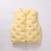 Children's Lightweight 90% White Duck Down Vest - Medium & Large, Thin Style