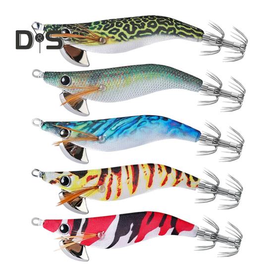 9 cm/7 g im Dunkeln leuchtender Garnelenköder mit Tintenfischhaken, realistischer bionischer Kunstköder, Salzwasser-Süßwasser-Barsch, Zander, Forelle, Angelzubehör