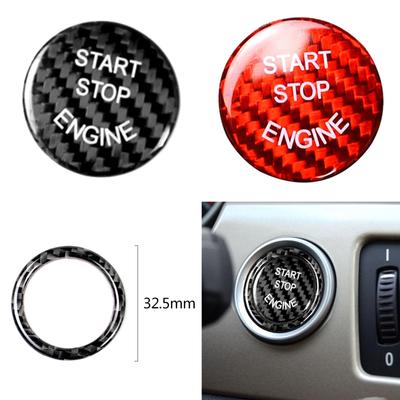 2 st Startknapp Tändningsbrytardekaler Självhäftande passform för BMW E-chassi E90 E60