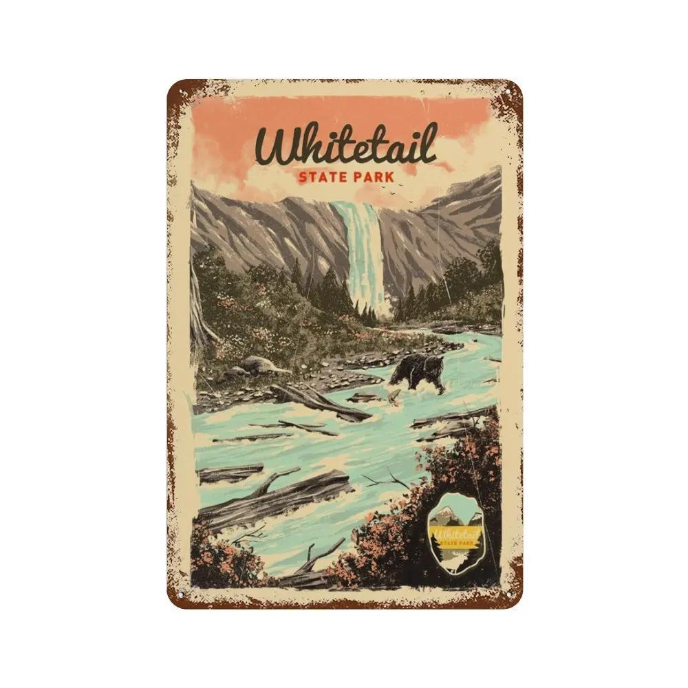 

Добро пожаловать в Аризону Природный ландшафт Металлическая вывеска Металлическая табличка Плакат Винтажная настенная тарелка Бар Клуб Настенный декор Ретро-украшение для дома 20x30cm