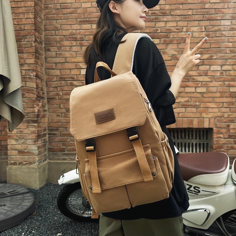 Plecak Męski i damski plecak podróżny Student Tornister o dużej pojemności