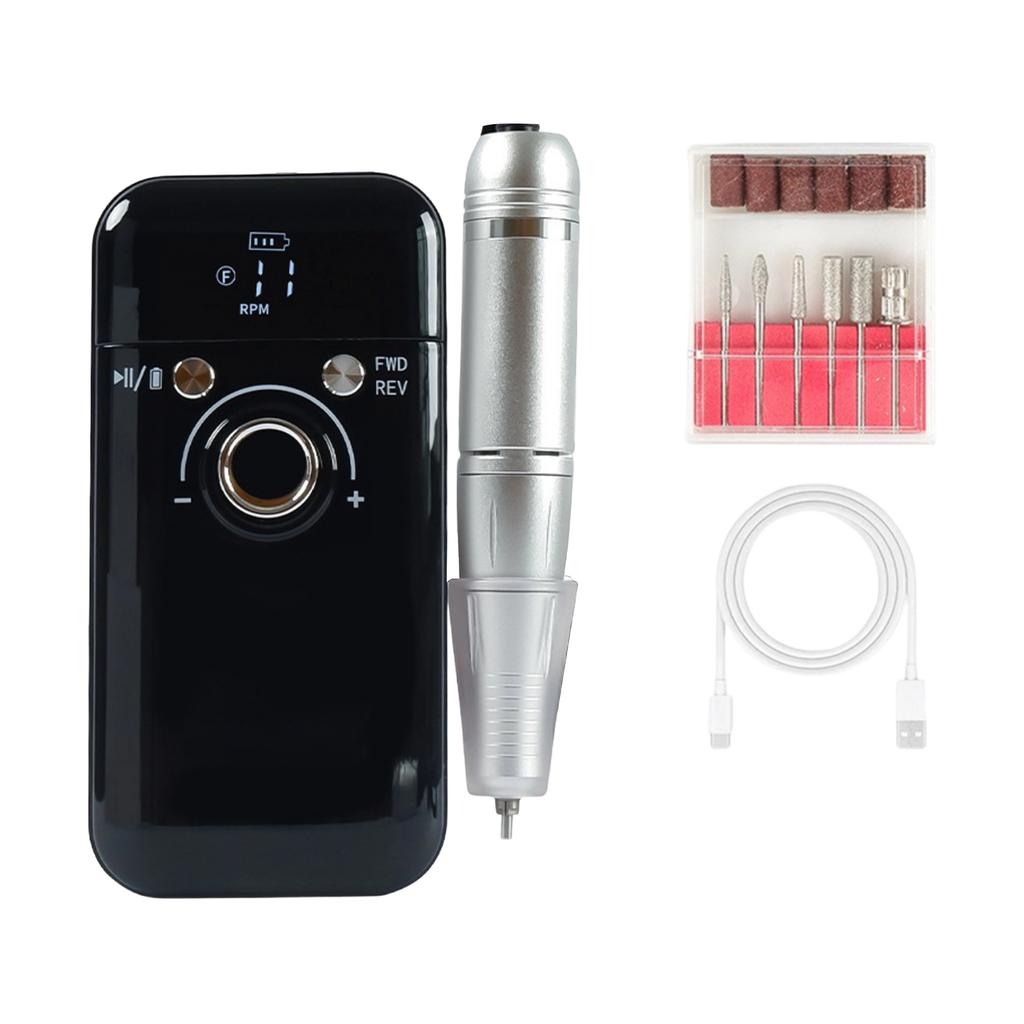 Portable Rechargeable Nail Drill: A -Grade Tool For Nail Technicians & Nail Enthusiasts