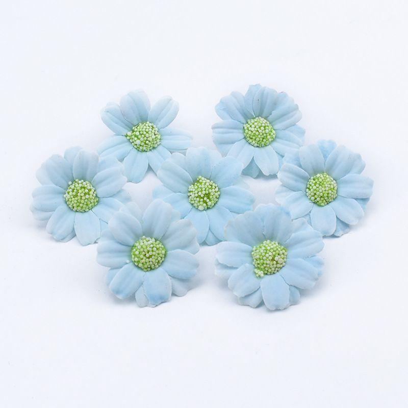 Cheap Artificial Flowers Wedding Decorative Flowers Festival Crafts Gifts Candy Box Fake Small Daisy Home Decoration Accessories