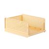 Plastic Drawer Organizer Foldable Clothes Sorting Rack Storage Baskets Stackable Wardrobe Storage Box for Bedroom