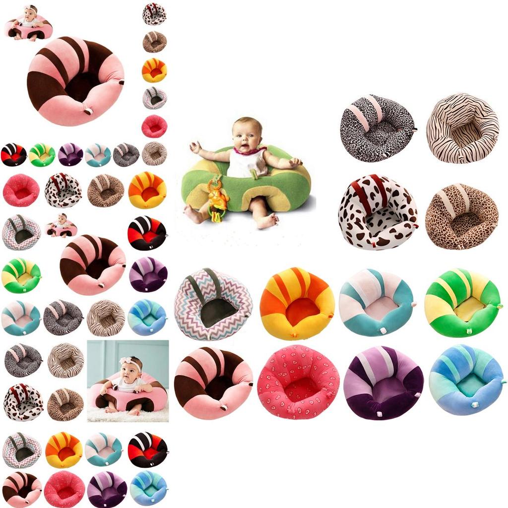 Baby Infant Learn Sit Up Plush Chair Cushion Soft Bean Bag Kids Support Sofa Toy Perfect Baby Gift