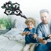 Rechargeable Four Motor Helicopter Toy Gravity Sensing RC Hobby Jet Plane  Kids Gifts
