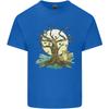 An Owl and Fox Tree Nature Ecology Unisexs Light Cotton TShirt
