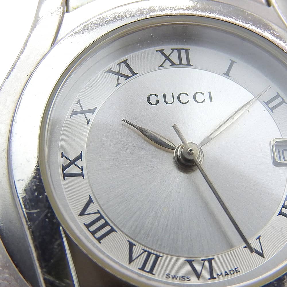 GUCCI Watches 5500L SilverDial Stainless Steel Quartz Analog display Women Used