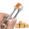 2Pcs Ice Tongs Mini Stainless Steel Serving Tongs Food Clamp Coffee Sugar Cube Tongs Tea Bag Clip Kitchen Gadgets Accessories