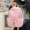 Schoolbag New High-value Schoolbag Sweet Ins Niche Versatile Backpack Junior High School Students Lightweight Large-capacity Travel Backpack