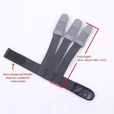 Outdoor Archery Traditional Recurve Bow Arrow Leather Archery Gloves Hunting Three Finger Sports Shooting Bow Gloves